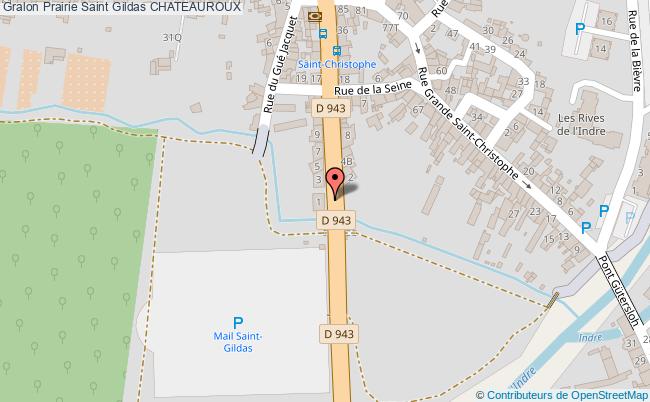 plan Prairie Saint Gildas Chateauroux CHATEAUROUX