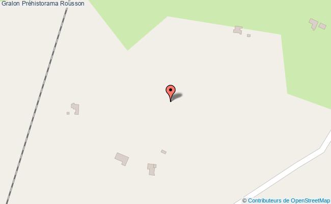 plan Préhistorama Rousson Rousson