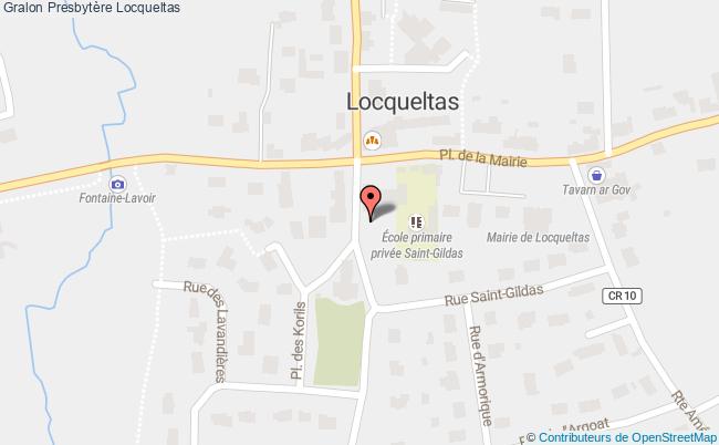 plan Presbytère Locqueltas Locqueltas