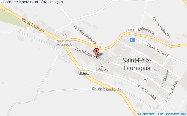 plan Presbytère Saint-félix-lauragais Saint-Félix-Lauragais