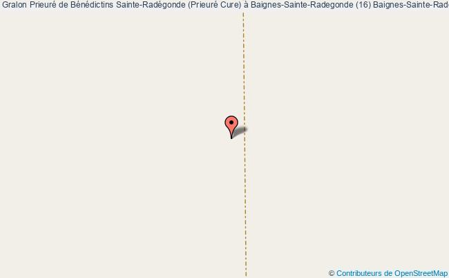 Prieuré de Bénédictins Sainte-Radégonde (Prieuré Cure) à Baignes-Sainte-Radegonde (16)