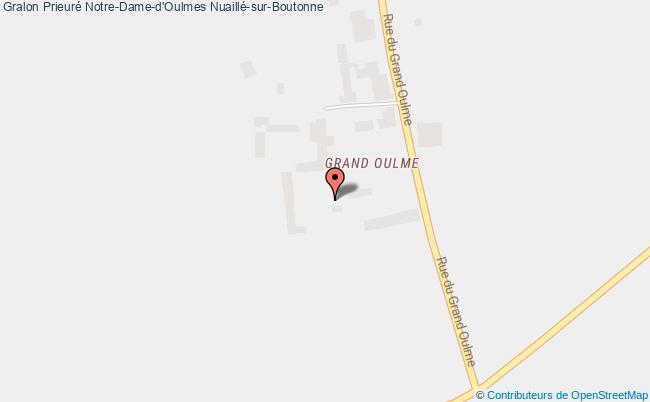 Prieuré notredamed'oulmes Nuaillésurboutonne tourisme