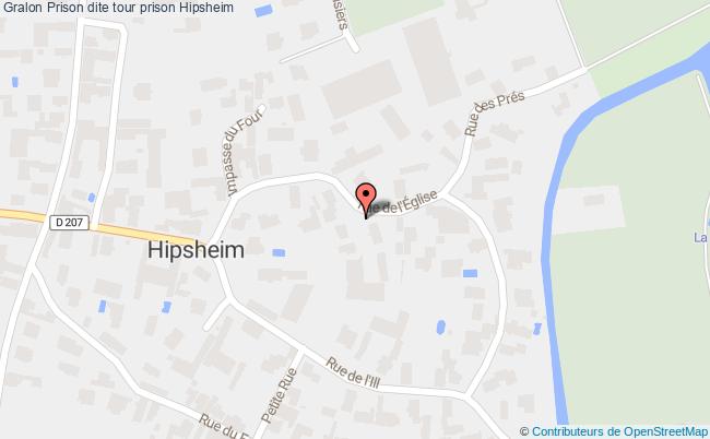 plan Prison Dite Tour Prison Hipsheim Hipsheim