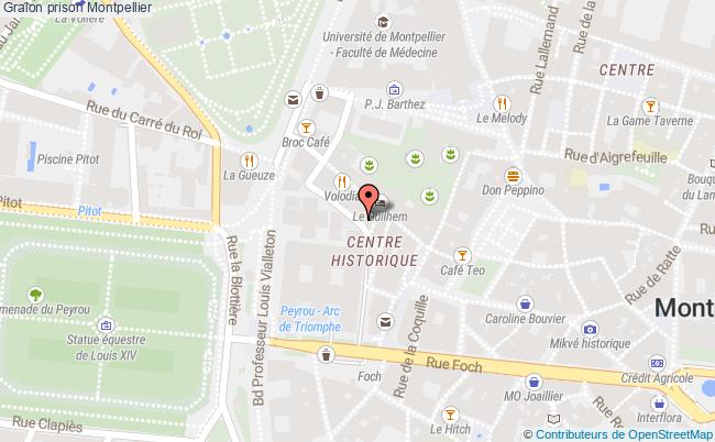 plan Prison Montpellier Montpellier