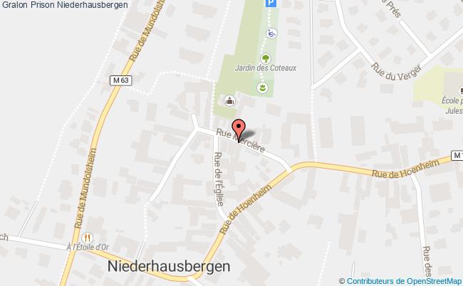 plan Prison Niederhausbergen Niederhausbergen