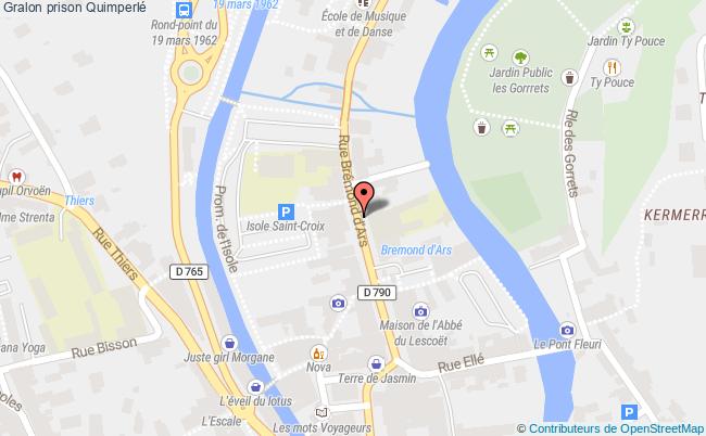 plan Prison Quimperlé Quimperlé