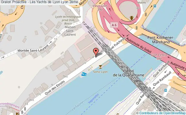 plan Proactive - Les Yachts De Lyon Lyon 2ème Lyon 2ème