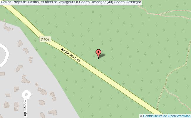 plan Projet De Casino, Et Hôtel De Voyageurs à Soorts Hossegor (40) Soorts-hossegor Soorts-Hossegor