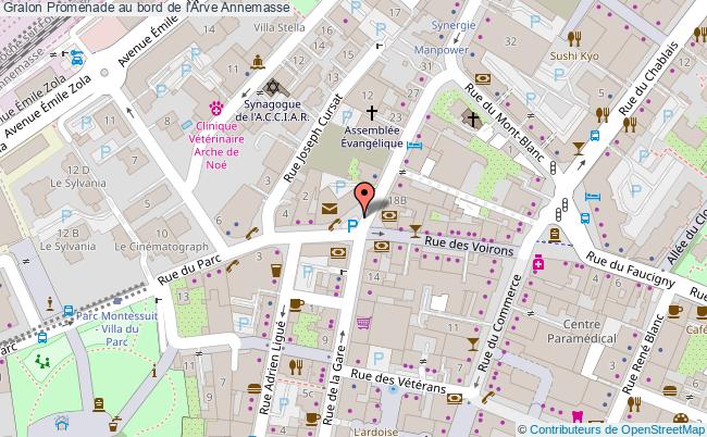 Promenade au bord de l'Arve