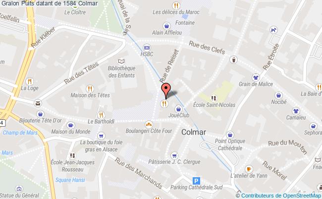 Puits datant de 1584