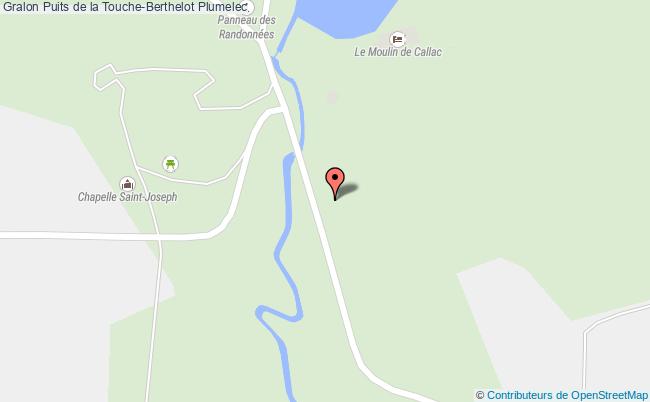 plan Puits De La Touche-berthelot Plumelec Plumelec