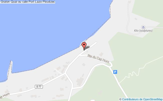 plan Quai Ou Cale Port Lazo Plouézec Plouézec
