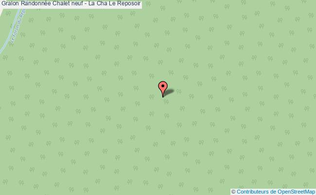 plan Randonnée Chalet Neuf - La Cha Le Reposoir Le Reposoir