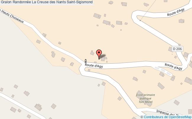 Randonnée La Creuse des Nants