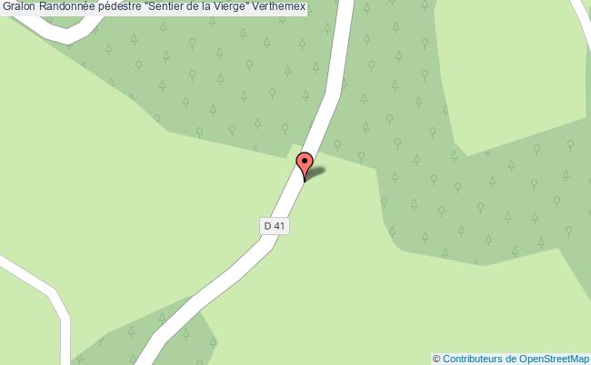 Randonnée pédestre "Sentier de la Vierge"