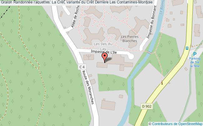 Randonnée raquettes: La Crêt, variante du Crêt Derrière