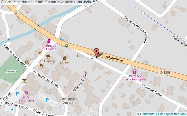 plan Reconstitution D'une Maison Savoyarde Saint-jorioz Saint-Jorioz