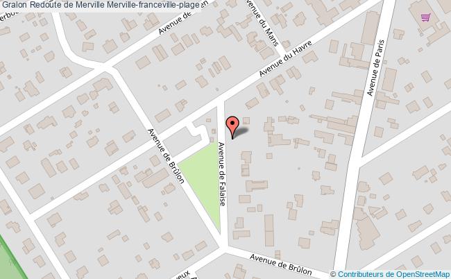 plan Redoute De Merville Merville-franceville-plage Merville-franceville-plage