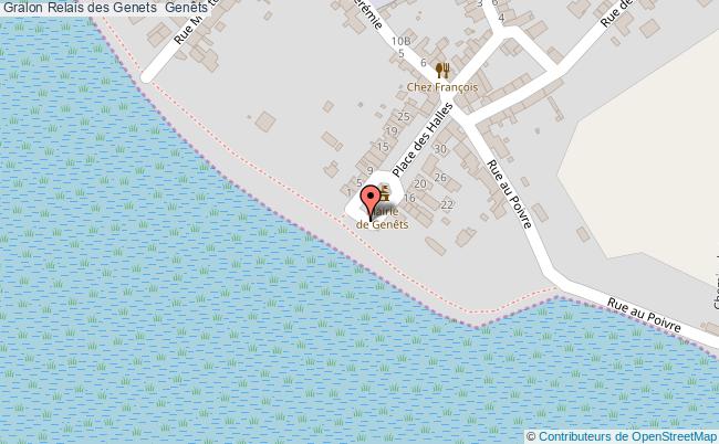 plan Relais Des Genets  Genêts Genêts