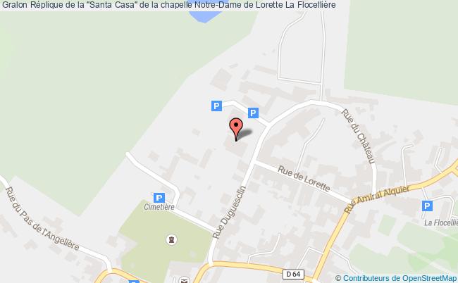 plan Réplique De La "santa Casa" De La Chapelle Notre-dame De Lorette La Flocellière La Flocellière