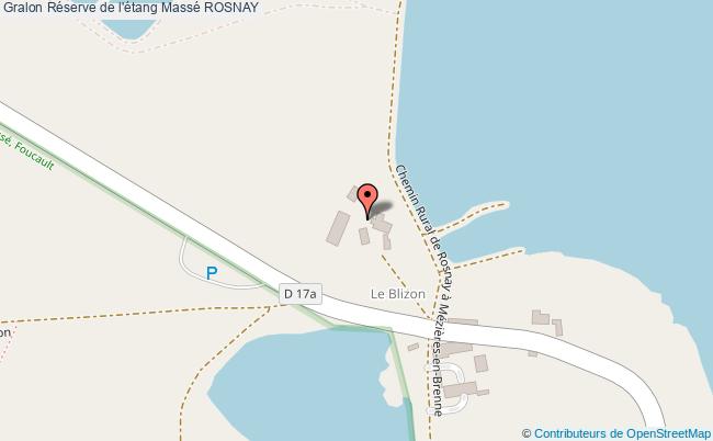 plan Réserve De L'étang Massé Rosnay ROSNAY