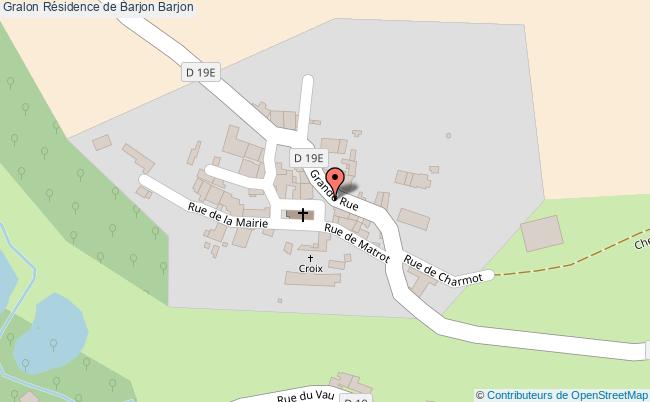 plan Résidence De Barjon Barjon Barjon