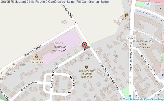 Restaurant à l' Ile Fleurie à Carrières sur Seine (78)