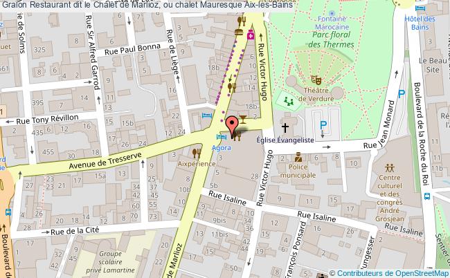 Restaurant dit le Chalet de Marlioz, ou chalet Mauresque