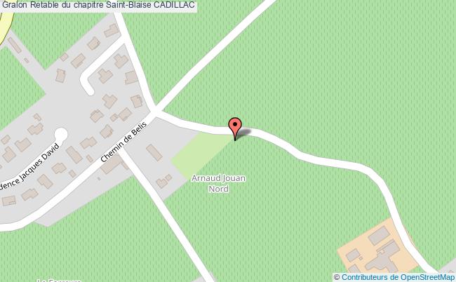 Retable du chapitre Saint-Blaise