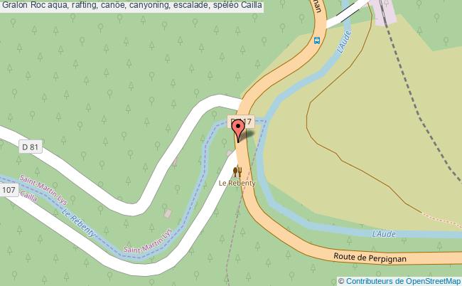 plan Roc Aqua, Rafting, Canöe, Canyoning, Escalade, Spéléo Cailla Cailla