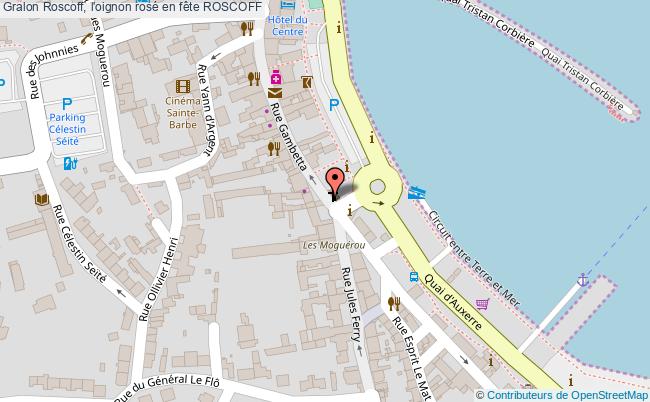 plan Roscoff, L'oignon Rosé En Fête Roscoff ROSCOFF