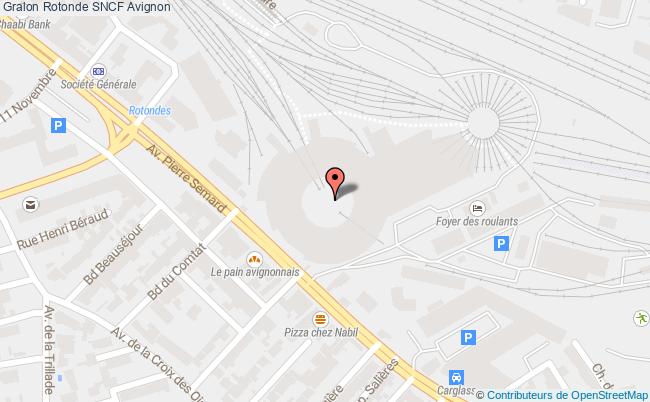 plan Rotonde Sncf Avignon Avignon