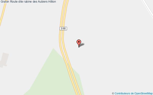 plan Route Dite Rabine Des Aubiers Hillion Hillion
