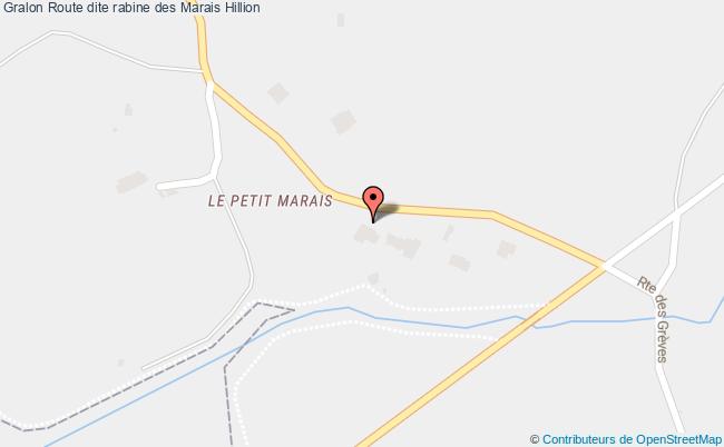 plan Route Dite Rabine Des Marais Hillion Hillion