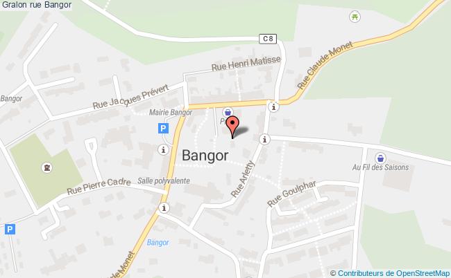 plan Rue Bangor Bangor