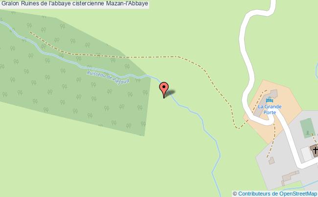 Ruines de l'abbaye cistercienne