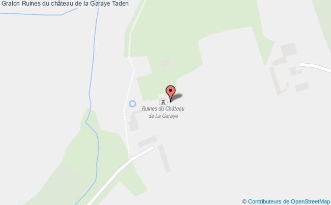 Ruines du château de la garaye Taden tourisme