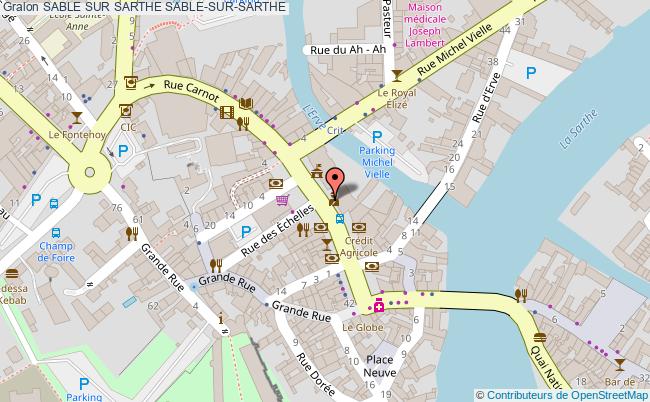 plan Sable Sur Sarthe Sable-sur-sarthe SABLE-SUR-SARTHE