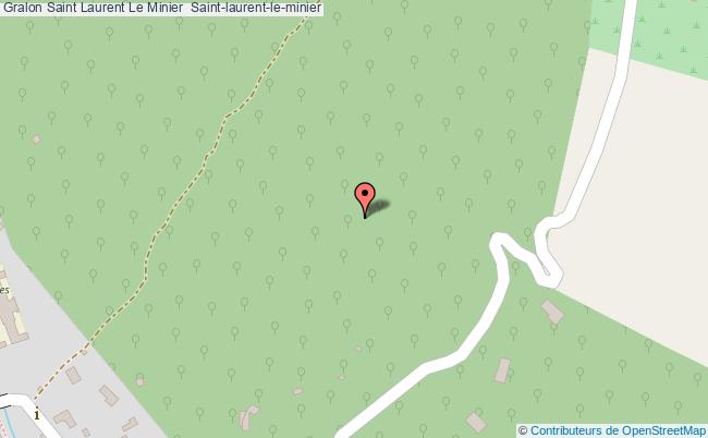plan Saint Laurent Le Minier  Saint-laurent-le-minier Saint-laurent-le-minier