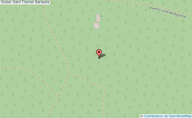 plan Saint Thamar Barbaste Barbaste