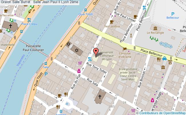 Salle Burret + Salle Jean Paul II