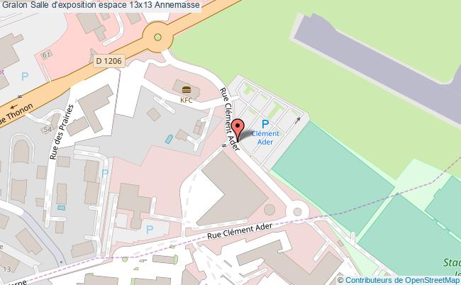 Salle d'exposition espace 13x13