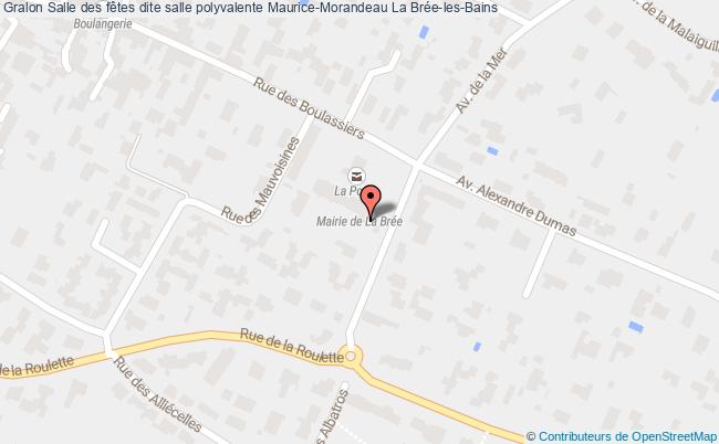 Salle des fêtes dite salle polyvalente Maurice-Morandeau