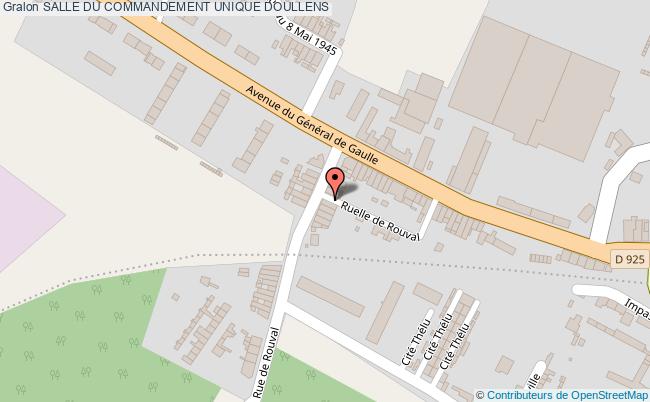 plan Salle Du Commandement Unique Doullens DOULLENS