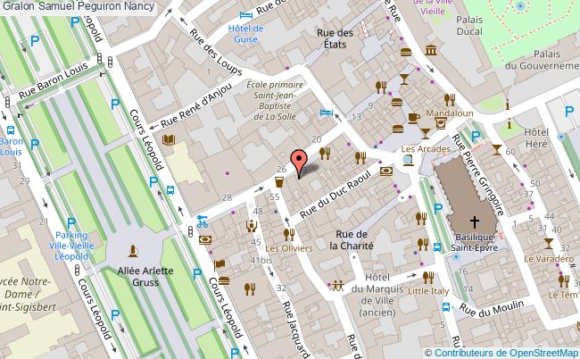 plan Samuel Peguiron Nancy Nancy