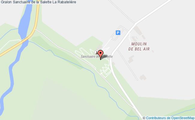 plan Sanctuaire De La Salette La Rabatelière La Rabatelière