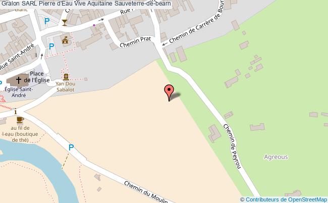 plan Sarl Pierre D'eau Vive Aquitaine Sauveterre-de-bearn Sauveterre-de-bearn