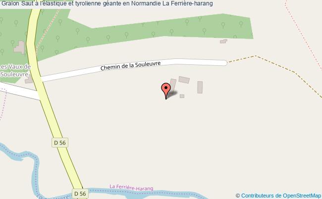 plan Saut à L'élastique Et Tyrolienne Géante En Normandie La Ferrière-harang La Ferrière-harang