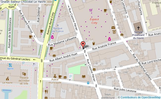 plan Saveur Chocolat Le Havre Le Havre