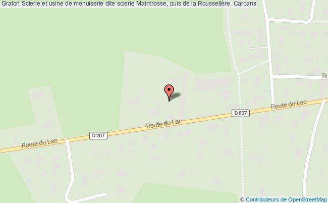 Scierie et usine de menuiserie dite scierie Maintrosse, puis de la Rousselière.